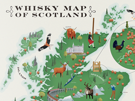 Dale Watson Creates Whisky Maps